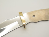 Vtg Explorer Seki Japan Tak Fukuta Guthook Fixed AUS8 Hunting Knife Blade Blank