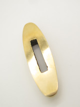 Brass Custom Knife Making Guard .76" x 2.65" Fit Fixed .22" Blade Hunting Bowie