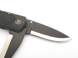 Vtg Browning 608 Kodiak FDT Black Seki Japan Guthook Folding Hunter Knife