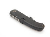 Vtg Browning 608 Kodiak FDT Black Seki Japan Guthook Folding Hunter Knife