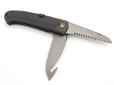 Vtg Browning 615 Kodiak FDT Gray Seki Japan Saw Folding Hunter Lockback Knife