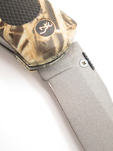 Vtg Browning 631 Duck Commander Seki Japan Folding Bird Hunter Lockback Knife