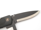 Vtg Browning 609 Kodiak FDT Seki Japan Clip / Drop Lockback Folding Hunter Knife