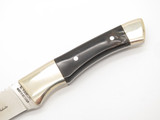 Vtg Parker American Blade Seki Japan Fukuta AUS6 Buffalo Fixed Dagger Knife Chip