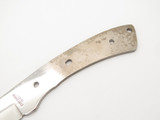 Vtg Explorer Guthook Seki Japan Tak Fukuta Straight AUS8 Fixed Knife Blade Blank
