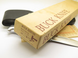 Vtg 1972 Buck 119 Special Inverted 3 Three Liner Fixed Blade Hunting Knife & Box