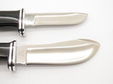 Vintage 1970s Buck 117 Trophy Set 103 116 Fixed Hunting Sportsman Twin Knife