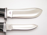 Vintage 1970s Buck 117 Trophy Set 103 116 Fixed Hunting Twin Sportsman Knife