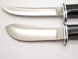 Vintage '88 Buck 115 Twin Sportsman Set 103 118 Fixed Blade Hunting Knife in Box