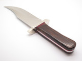 Joe Houser Custom Shop Buck 905 Mountain Man Bowie Ironwood Jasper Fixed Knife