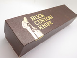 Vintage 1980s Buck 13.75" Custom Shop Knife Large Fixed Blade or Folder Box Only