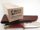 Vintage 1990 Buck 103 Skinner Cocobolo Fixed Blade Hunting Knife & Box