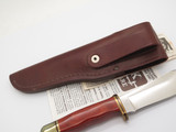 Vintage 1990 Buck 103 Skinner Cocobolo Fixed Blade Hunting Knife & Box