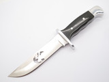 Buck 124 124BKSCA Frontiersman Limited Moose Cutout Bowie Fixed Hunting Knife