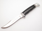 Vintage 1970s Buck 102 Woodsman 3 Three Liner Fixed Blade Hunting Knife & Box