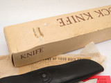 Vtg 1972 Buck 116 Caper Inverted 3 Three Liner Fixed Blade Hunting Knife & Box