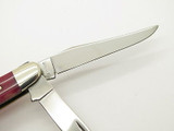 Vtg '80 Case XX 6347 1/2 Stockman Red Appaloosa Bone Folding Pocket Knife