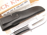 Vtg 1982-86 Buck 103 Skinner 3 Three Liner Fixed Blade Hunting Knife & Box