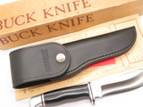 Vintage 1973-80 Buck 103 Skinner 3 Three Liner Hunting Fixed Blade Knife & Box