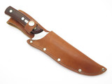 Vintage Schrade USA 15OT Deerslayer Old Timer Fixed Blade Hunting Knife & Sheath