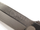 Vintage Camillus Cuda CDAM2 Tanto Damascus Linerlock Folding Pocket Knife in Box