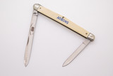 Vtg 1970s Schrade 88700 USA Snoboy Advertising Fruit Tester Folding Pocket Knife