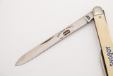 Vtg 1970s Schrade 88700 USA Snoboy Advertising Fruit Tester Folding Pocket Knife
