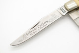 Vintage 1999 Schrade Uncle Henry 285UH USA Stag Trapper Folding Pocket Knife