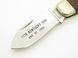 Vtg Taylor Kentucky Bicentennial 1776-1976 Jumo Elephant Toenail Folding Knife