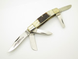 Vintage 1836-1986 Parker Texas Sesquicentennial Bone Stag Stockman Pocket Knife