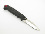 Vintage Kershaw 1098 Blade Trader Black Rubber Handle Saw Guthook Hunting Knife