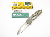 2004 Buck 296 USA B296-GY-0 Tempest ATS-34 Linerlock Folding Pocket Knife