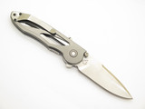 2004 Buck 296 USA B296-GY-0 Tempest ATS-34 Linerlock Folding Pocket Knife