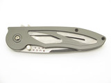 2004 Buck 296 USA B296-GY-0 Tempest ATS-34 Linerlock Folding Pocket Knife