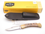2016 Custom Buck 110 Hand Engraved Lockback Folding Hunter Knife