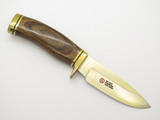 Vtg 2000 Buck 692 Vanguard USA Gold Ion Fusion Fixed Blade Hunting Knife in Box