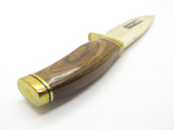 Vtg 2000 Buck 692 Vanguard USA Gold Ion Fusion Fixed Blade Hunting Knife in Box