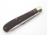 Vintage 1980 Case XX 62048 Slim Line Delrin Trapper Folding Pocket Knife