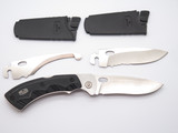 2018 Buck 550 Selector 2.0 Black Folding Hunter Lockback Knife 3 Changer Blades