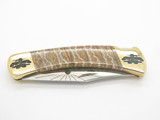 Custom Brian Yellowhorse Buck 110 T Bird Engraved Lockback Folding Hunter Knife