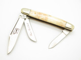 Vtg 1980s Parker Jack Knife Ben Japan Smooth Bone Stockman Folding Pocket Knife
