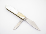 Vintage 1980s Parker Eagle Brand Japan Barlow Pearl MOP Folding Pocket Knife