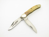 Vtg 1980s Parker Cut Co Copperhead Seki Japan Smooth Bone Folding Pocket Knife