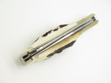 Vtg '78-82 Parker Brothers Eagle Stag Trapper Imai Seki Japan Stag Folding Knife