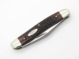 Vintage 1980 Case XX 62087 Jigged Delrin Folding Serpentine Jack Pocket Knife