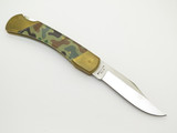 Vintage Parker Imai Japan K139 Camo Handle Folding Hunter Lockback Pocket Knife