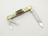Vtg 1980s Parker Imai Seki Japan First Monday Stag Whittler Folding Pocket Knife