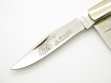 Vintage 1980s Parker Japan Trapper Farm Scene Pearl MOP Folding Pocket Knife