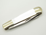 Vintage 1980s Parker Japan Trapper Farm Scene Pearl MOP Folding Pocket Knife