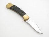 (Pre-Owned) 2020 Buck 112 Ranger Auto 420HC Ebony Automatic Lockback Folding Hunter Knife